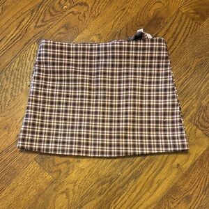 GB girls Plaid Mini Skirt girl size 4